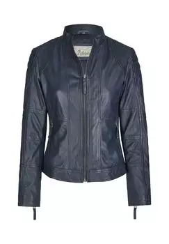 Кожаная куртка СЕВИНЬИ 7eleven, темно-синий