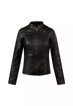 Кожаная куртка СЕВИВИАН 7eleven, черный