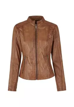 Кожаная куртка СЕВИВИАН 7eleven, коньячный
