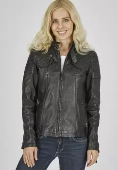 Кожаная куртка SEZIZA 7eleven, черный