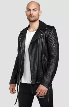 Кожаная куртка Simba Trueprodigy, цвет schwarz