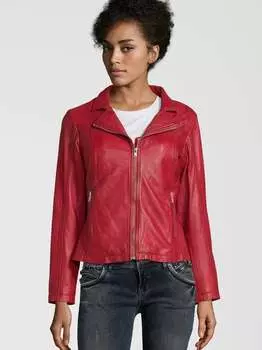 Кожаная куртка синтия 7 Eleven, красный
