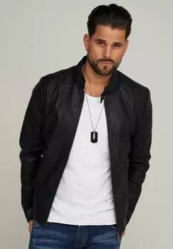 Кожаная куртка SOUL STAR Kunst MJEGNA, черный