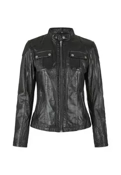 Кожаная куртка Тани 7eleven, черный