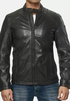 Кожаная куртка Tazzio, цвет schwarz