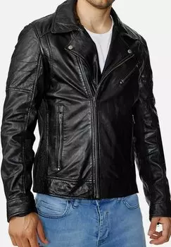 Кожаная куртка Tazzio, цвет schwarz