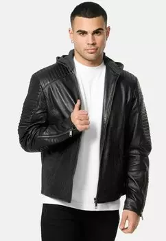 Кожаная куртка Tazzio, цвет schwarz