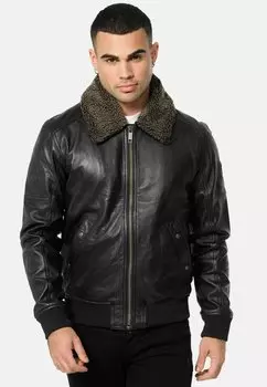 Кожаная куртка Tazzio, цвет schwarz