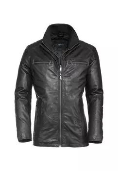 Кожаная куртка TIZIANO bugatti, цвет schwarz