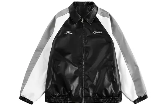 Кожаная куртка унисекс DARKCIRCLE, Синий