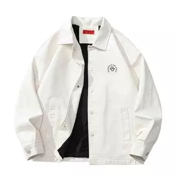 Кожаная куртка унисекс FLOAT, Белый