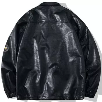 Кожаная куртка унисекс Jeep, белый