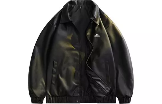 Кожаная куртка унисекс LONSDALE, Бежевый