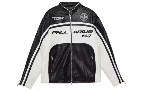 Кожаная куртка унисекс Palladium, черный