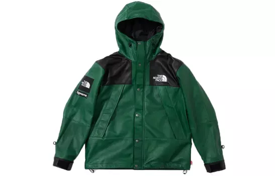 Куртка унисекс Supreme The North Face, зеленый/черный
