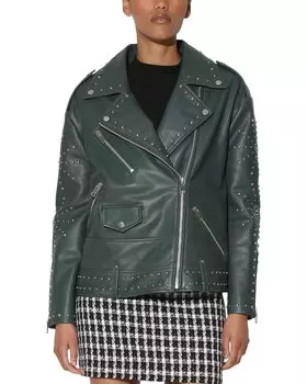 Кожаная куртка Уолтера Бейкера Скайлера Walter Baker, серый