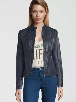 Кожаная куртка урсула 7 Eleven, синий