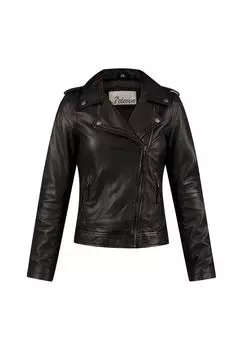 Кожаная куртка Valbona 7eleven, черный