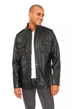 Кожаная куртка Vellapais Vannesia, черный