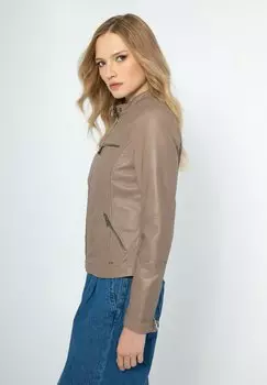 Кожаная куртка WITTCHEN, бежевый