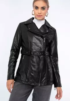 Кожаная куртка WITTCHEN, черный