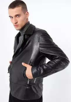 Кожаная куртка WITTCHEN, черный