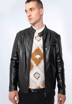 Кожаная куртка WITTCHEN, черный