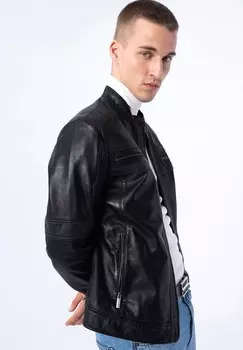 Кожаная куртка WITTCHEN, черный