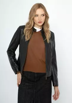 Кожаная куртка WITTCHEN, черный