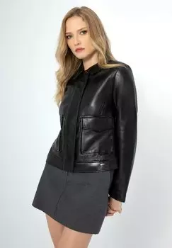 Кожаная куртка WITTCHEN, черный