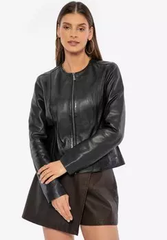 Кожаная куртка WITTCHEN, черный