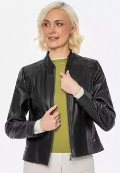 Кожаная куртка WITTCHEN, черный