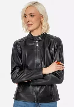Кожаная куртка WITTCHEN, черный
