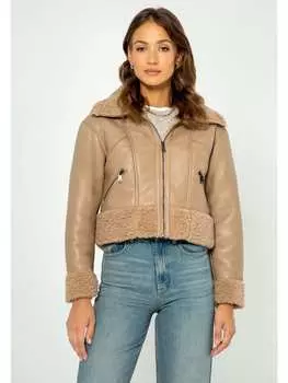 Кожаная куртка Wittchen Jacket, бежевый