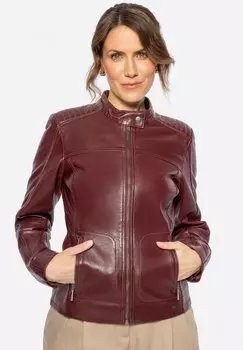 Кожаная куртка WITTCHEN, красный