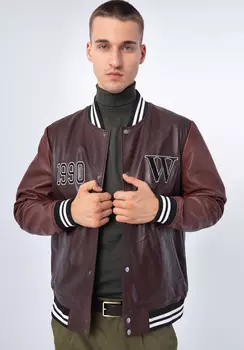 Кожаная куртка Wittchen Natural leather jacket, коричневый