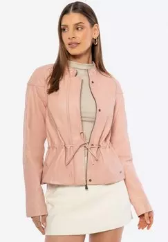 Кожаная куртка WITTCHEN, розовый