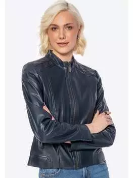 Кожаная куртка Wittchen, темно-синий