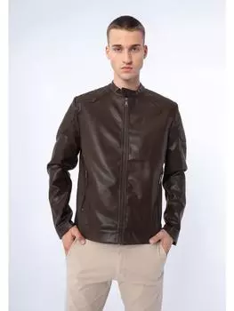 Кожаная куртка Wittchen WITTCHEN Faux leather jacket., цвет Dark brown