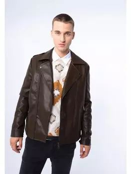 Кожаная куртка Wittchen WITTCHEN Faux leather jacket., цвет Dark brown