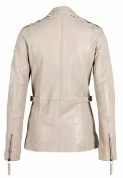 Кожаная куртка WYELLI Gipsy by Mauritius, бежевый