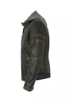 Кожаная куртка ZENON Lederjacken24, черный