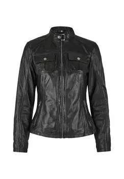 Кожаная куртка Жанна 7eleven, черный