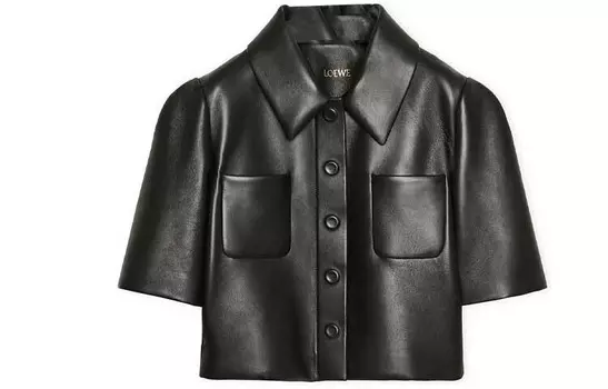 Кожаная куртка женская Loewe