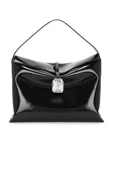 Кожаная мега сумка Gcds, черный