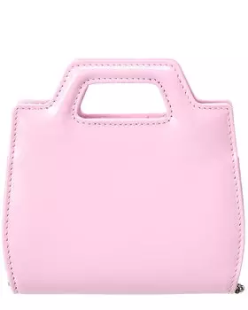 Кожаная микросумка Ferragamo Wanda Salvatore Ferragamo, розовый