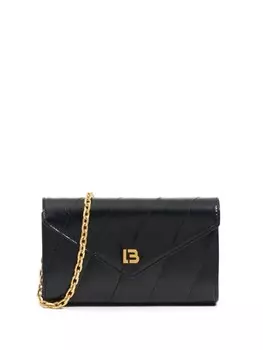 Кожаная мини-сумка Bimba y Lola, черный