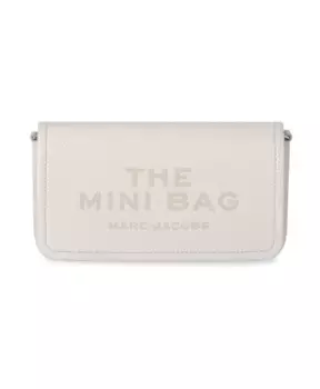 Кожаная мини сумка через плечо Marc Jacobs, белый