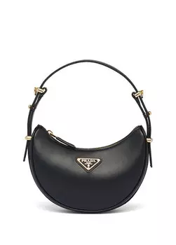 Кожаная мини-сумка через плечо Prada