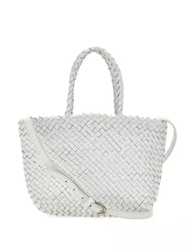 Кожаная мини-сумка DRAGON DIFFUSION, белый